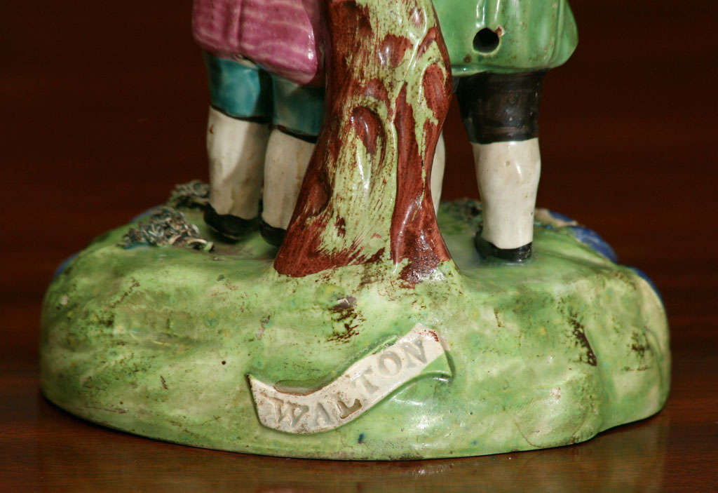 Walton Pottery Bocage Group Representing Friendship 3